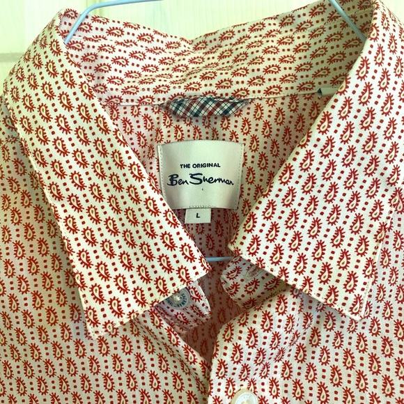 🎉HP🎉 NWT Ben Sherman slim fit shirt - Picture 2 of 7